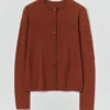 Woll-Kaschmir-Strickjacke