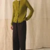Woll-Kaschmir-Strickjacke