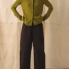 Woll-Kaschmir-Strickjacke
